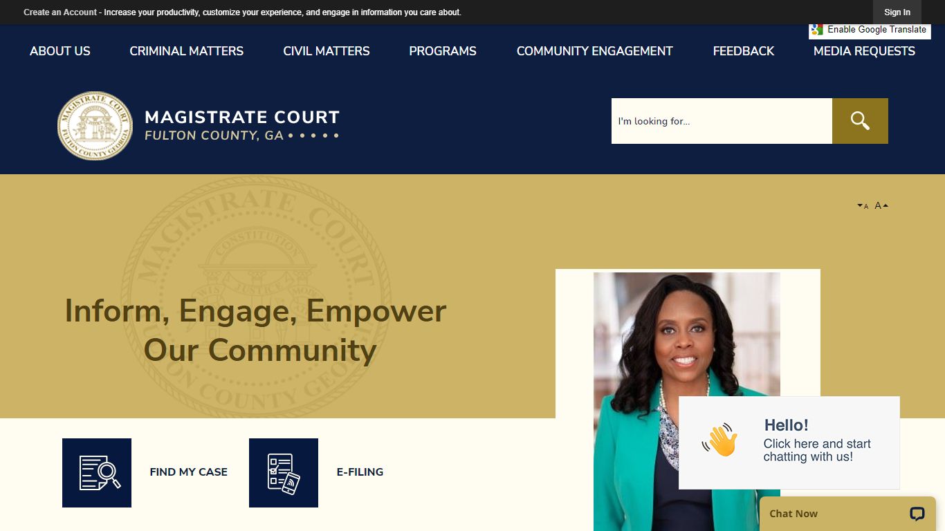 Fulton County Magistrate Court, GA | Official Website